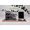 Держатель органайзер для охолодження ноутбука ecoWalnut 565x290x16 мм