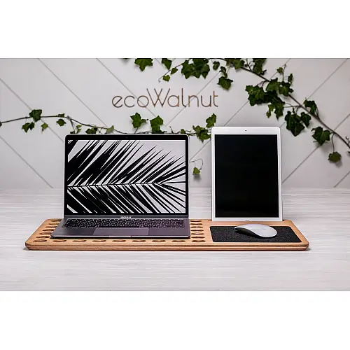 Держатель органайзер для охолодження ноутбука ecoWalnut 565x290x16 мм