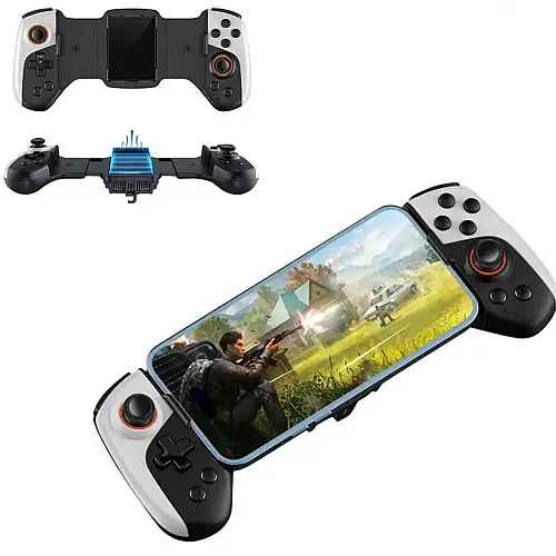 Бездротовий геймпад триггер No Brand COOLSHARK 7007F для Android смартфонів з охолодженням Union PUBG Mobile COD Warface