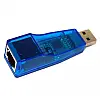 Сетевий адаптер перехідник Pix-Link USB LAN 001 мережевий адаптер Blue (16157-hbr)