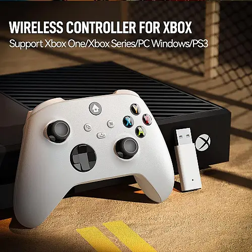 Бездротовий геймпад Brands для Xbox One S Wireless Controller White (57344)