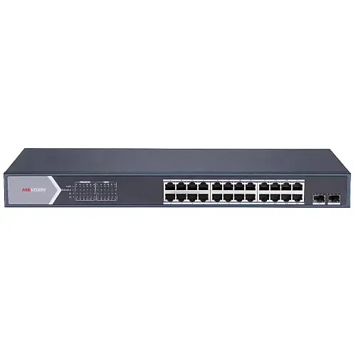 PoE комутатор Hikvision DS-3E1526P-SI