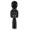 Портативный беспроводной караоке микрофон GDS DS813 с bluetooth колонкой и динамиками Черный (826)