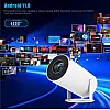 Смарт проектор MAG HY300 PRO 4K Android 11 HD BT5.0 Dual Wi-Fi Белый (454053989)