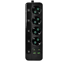 Удлинювач Stenson R95595 3 м на 4 розетки 22620