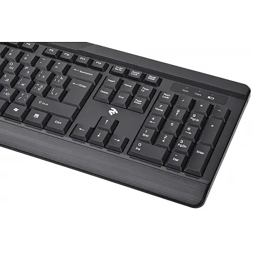 Комплект бездротової клавіатури та миші 2E MK410 WL Чорний iz15823