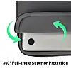 Захисний чохол-сумка для ноутбука MacBook Standart NPK 15,6 Чорний hub_gket5u