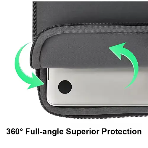 Захисний чохол-сумка для ноутбука MacBook Standart NPK 15,6 Чорний hub_gket5u
