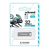Флеш пам'ять USB Wibrand 32 GB Chameleon USB 2.0 Silver (36707_3608926)