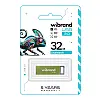 Флеш пам'ять USB Wibrand 32 GB Chameleon USB 2.0 Світло-зелений (36707_3609498)