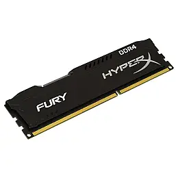 Пам'ять для настільних комп'ютерів HyperX 16 GB DDR4 2666 MHz Fury Black (HX426C16FB/16)