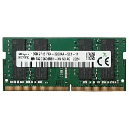 Пам'ять для ноутбука SK hynix 16GB SO-DIMM DDR4 3200MHz PC4-25600 (HMA82GS6DJR8N-XN)