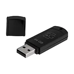 Флеш пам'ять USB T&G USB 2.0 64 GB Classic 011 Black (4198_77856)