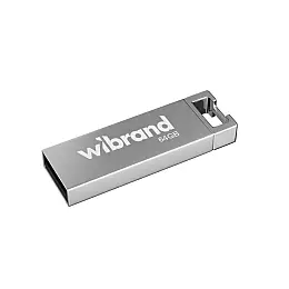 Флеш память USB Wibrand 64 GB Chameleon USB 2.0 Silver (36712_3608933)