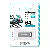 Флеш пам'ять USB Wibrand 64 GB Chameleon USB 2.0 Silver (36712_3608933)