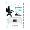 Флеш пам'ять USB Wibrand 32 GB Hawk USB 2.0 Чорна (36709_3608928)