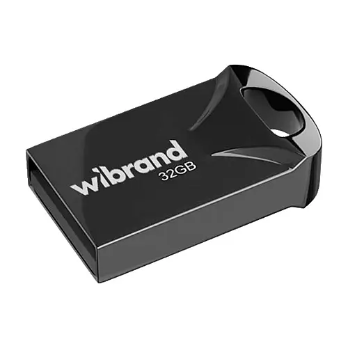 Флеш пам'ять USB Wibrand 32 GB Hawk USB 2.0 Чорна (36709_3608928)