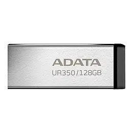 Флеш пам'ять USB A-Data UR350 128 GB USB 3.2 Сріблясто-чорна (36917_3609520)