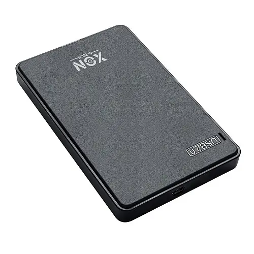 Внешний карман XON MemoryCase для 2.5" SATA HDD/SSD USB 2.0 Black (XHC3A12S21PB 2162)