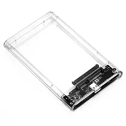 Внешний карман XON MemoryCase для 2.5" SATA HDD/SSD USB 2.0 Transparent (XHC2A12S21PT 2179)