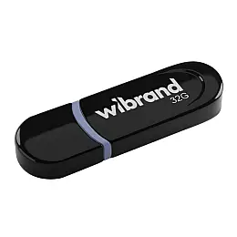 Флеш пам'ять USB Wibrand 32 GB Panther USB 2.0 Чорна (36906_3609501)