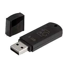 Флеш память USB T&G 8 GB Classic 2.0 Black (4180_75652)