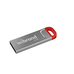 Флеш пам'ять USB Wibrand 32 GB Falcon USB 2.0 Срібно-Червона (36705_3608924)