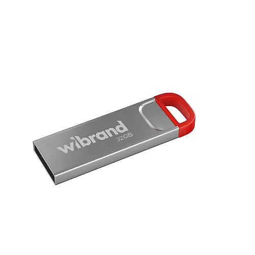 Флеш пам'ять USB Wibrand 32 GB Falcon USB 2.0 Срібно-Червона (36705_3608924)