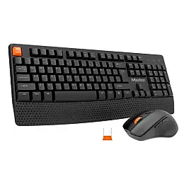 Бездротова клавіатура та миша Combo MeeTion MT-C4130 Чорний 021496
