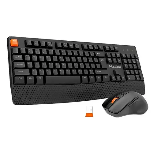 Бездротова клавіатура та миша Combo MeeTion MT-C4130 Чорний 021496