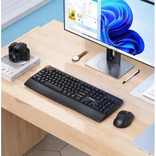 Бездротова клавіатура та миша Combo MeeTion MT-C4130 Чорний 021496