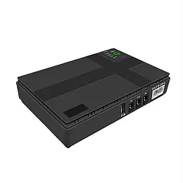 Источник бесперебойного питания для роутера UPS Mini 18W 10400 mAh Черный (DC1018)