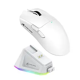Мышь беспроводная игровая Attack Shark X11 PAW3311 22000 DPI 2,4G+Bluetooth White