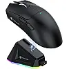 Мышь беспроводная игровая Attack Shark X11 PAW3311 22000 DPI 2,4G+Bluetooth Black
