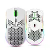 Мышь беспроводная HYSJ Т66 с аккумулятором и подсветкой 2,4G White