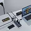 Концентратор Digital 10 Port USB 3.0 з PD високошвидкісний з адаптером (HUB985)