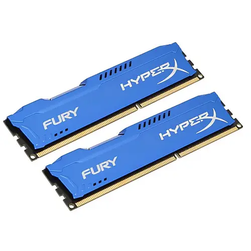 Оперативна пам'ять HyperX 16 GB KIT 2x8 GB DDR3 1600 MHz FURY (HX316C10FK2/16)