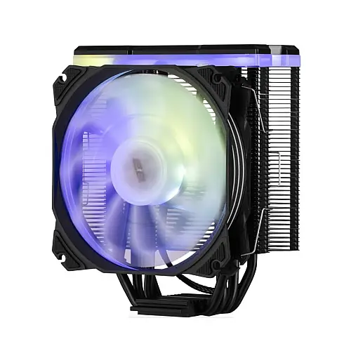 Кулер-вентилятор для процессора 2E GAMING Air Cool AC120D4TC-ARGB Черный