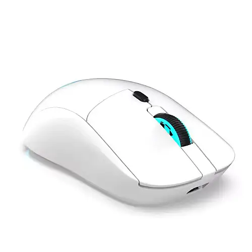 Мышь беспроводная с аккумулятором и подсветкой HXSJ T20 2,4G Hz White