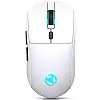 Мышь беспроводная с аккумулятором и подсветкой HXSJ T20 2,4G Hz White