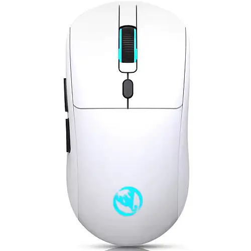 Мышь беспроводная с аккумулятором и подсветкой HXSJ T20 2,4G Hz White