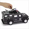 Машинка детский сейф с кодом и отпечатком пальца Cash Truck 6688-19A полицейская машинка грузовик Черный
