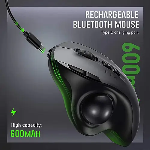 Мышь беспроводная JOMAA MT50 2,4G Bluetooth Черный