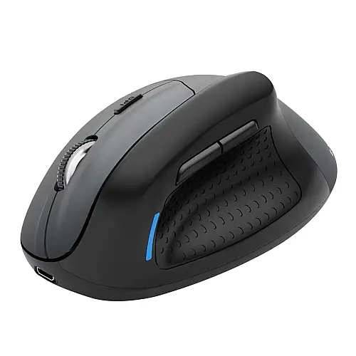 Вертикальная мышь беспроводная E-YOOSO X45 2.4 gHz Bluetooth Черный
