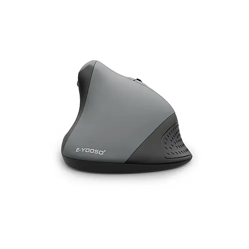 Вертикальная мышь беспроводная E-YOOSO X45 2.4 gHz Bluetooth Черный