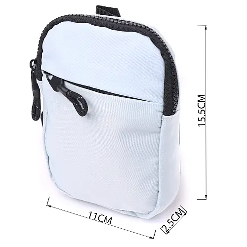 Слінг-сумка для подорожей Vintage 22868 11х15,5х2,5 см Голубий