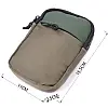 Слинг сумка для подорожей Vintage 22871 11х15,5х2,5 см Зелений