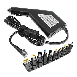 Зарядка для ноутбука Power 19V 4,74A DC 90W+USB і 10 перехідників в прикурювач автомобіля (CAR90WDC)