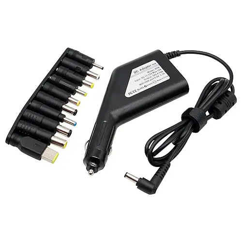 Зарядка для ноутбука Power 19V 4,74A DC 90W+USB і 10 перехідників в прикурювач автомобіля (CAR90WDC)