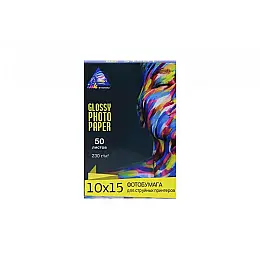 Глянцевая фотобумага INKSYSTEM Glossy Photo Paper 230g 10x15 см 50 шт